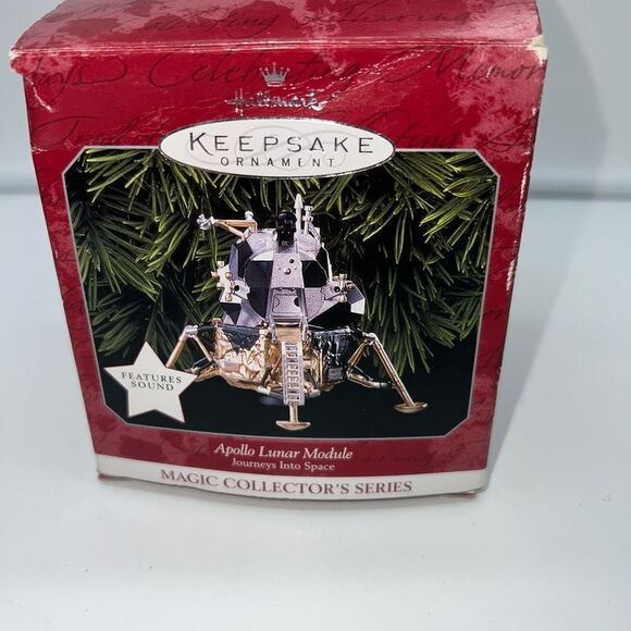 Hallmark Vintage 1998 Apollo Lunar Module Journeys into Space Series, Hallmark K - Picture 1 of 11